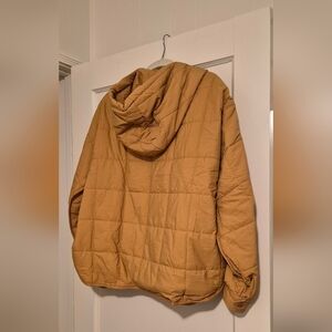 SHEIN Tan Puffer Jacket